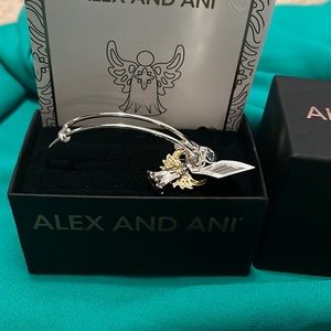 NWT Alex and Ani Angel bracelet
